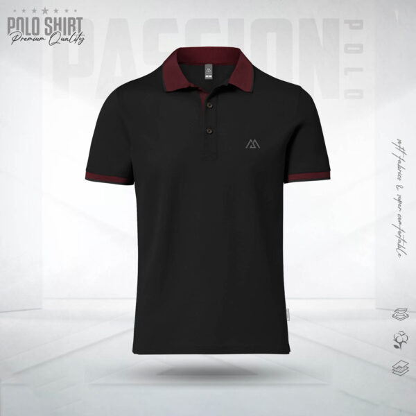 Micro Fabric Black T-shirt